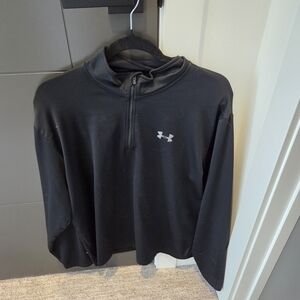 Under Armour Black Performance Pullover Quarter Zip